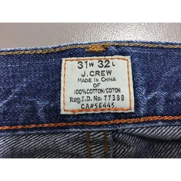 J. Crew Jeans 31x32 Vintage Slim - Picture 6 of 12